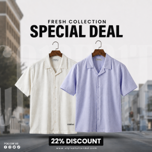 Combo Premium "Men's Short Sleeve Qvan Shirt" ..
