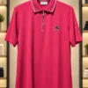 Men's polo zipper shirt