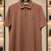Zipper Polo t shirt