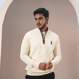 half zip sweater